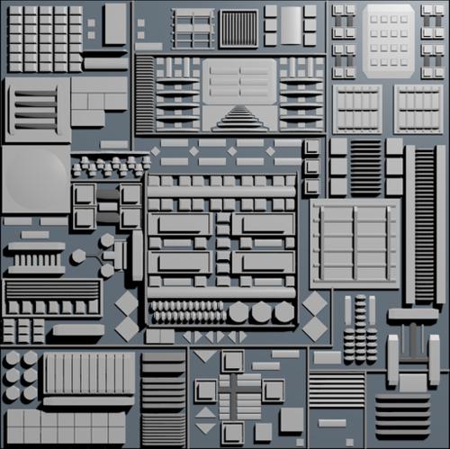 greebles-displacement-panels-01.blend preview image